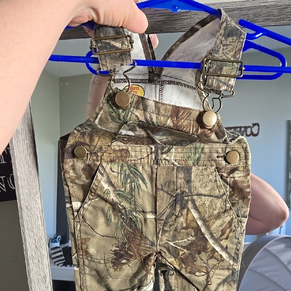 Kids Camouflage Overalls